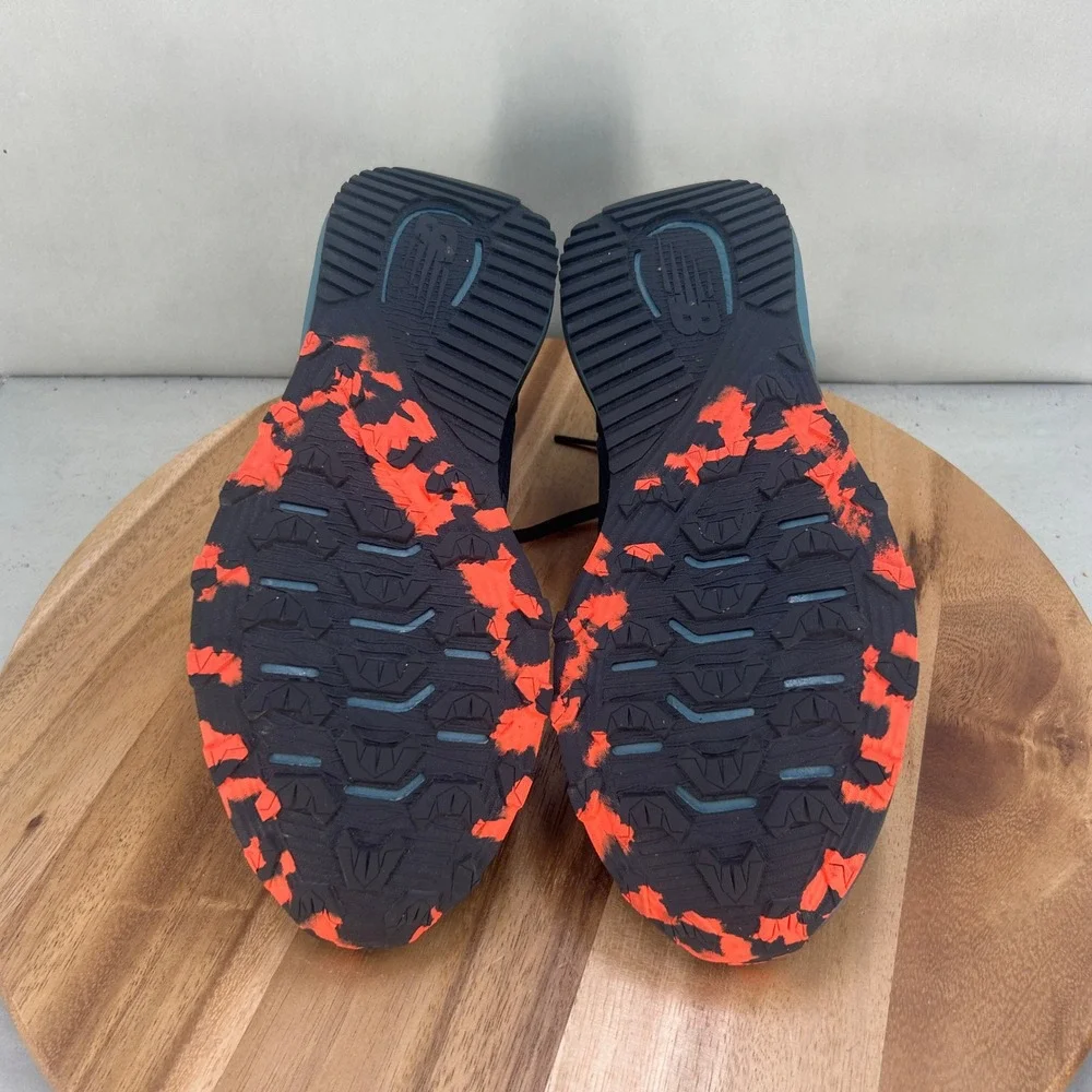 New Balance Nitrel v4 Trail Running Shoes Mens 12 2E Wide Blue Orange MTNTRML4